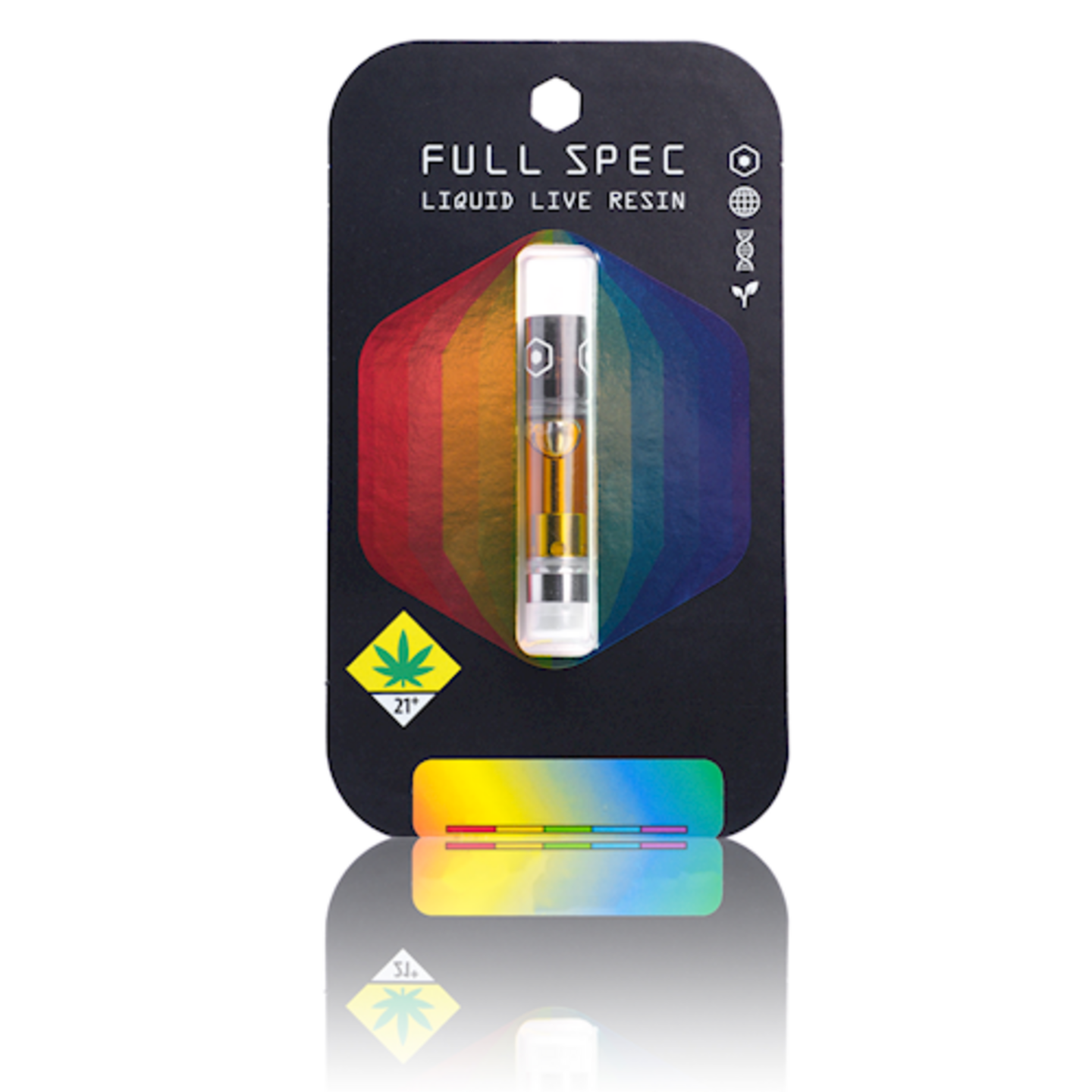 Full Spec Liquid Live Resin Cartridge Snowman 1g (S) Full Spec