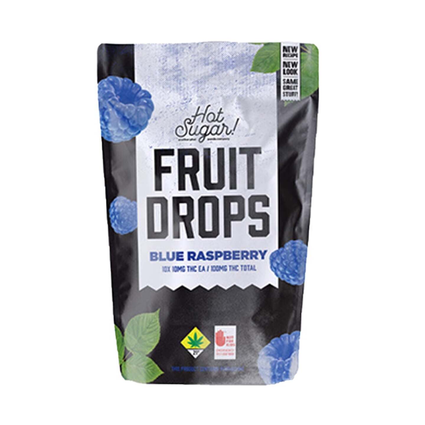 Hot Sugar Live Resin Gummiez Strawberry 100mg 10pk (S) Hot