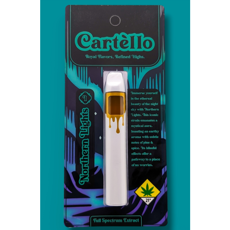 Cartello Disposable Vape Northern Lights 1g (I) Cartello