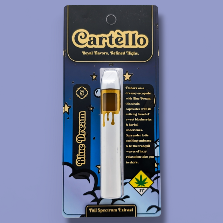 Cartello Disposable Vape Blue Dream 1g (S) Cartello - Uncle Ike's