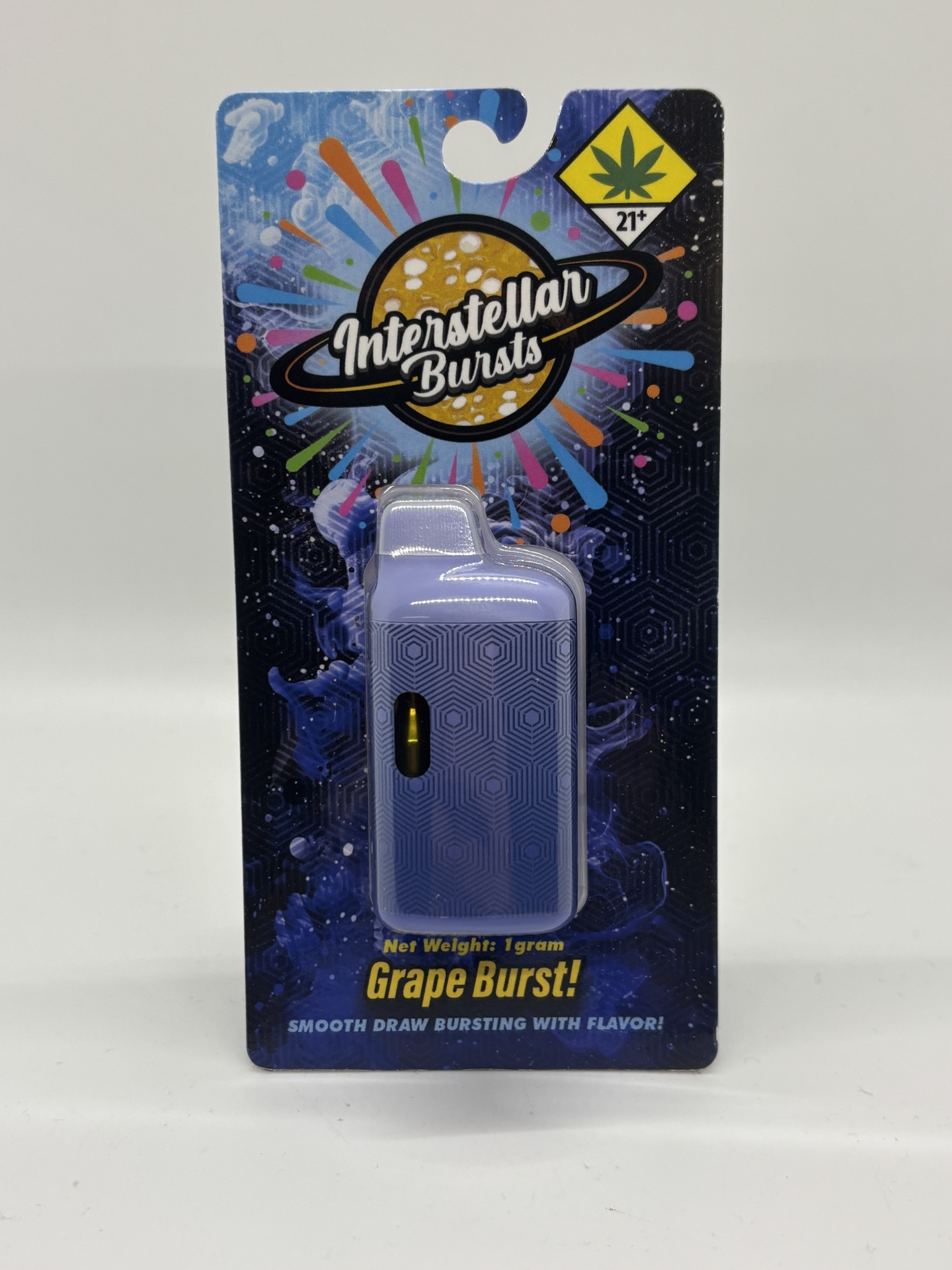 Interstellar Bursts 1g Grape Burst Cartridge Interstellar Bursts Disposable  - Craft Cannabis Dispensary WA