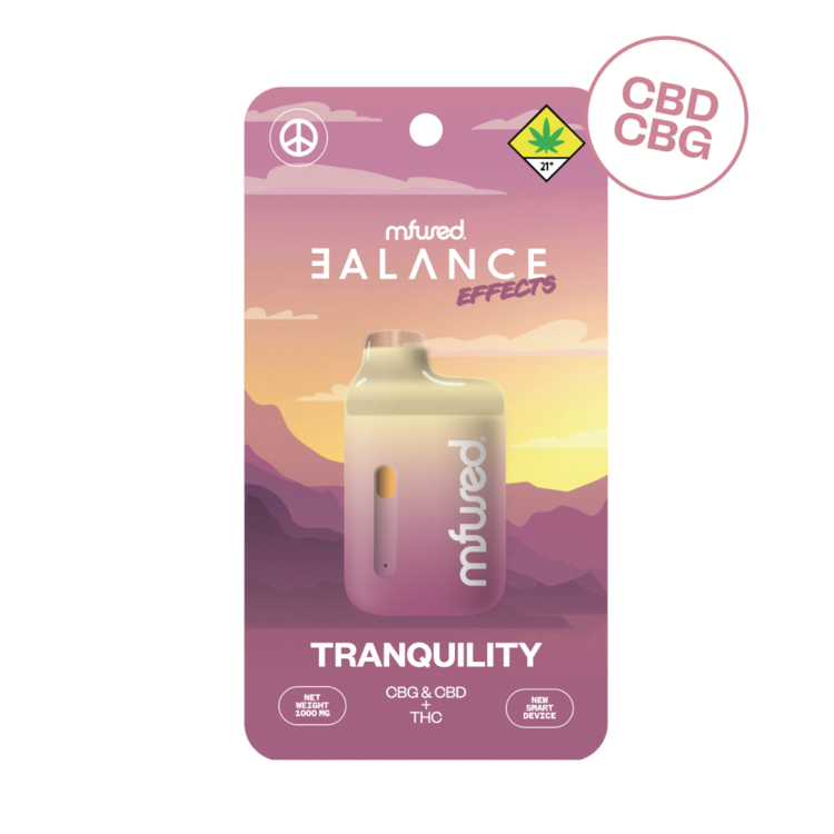 Mfused Balance Effects Jefe Disposable Vape Tranquility 1g