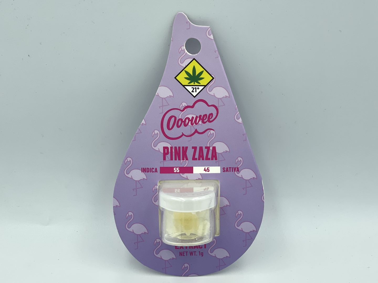 Ooowee Wax Pink Zaza 1g (I) Ooowee - Uncle Ike's Cannabis