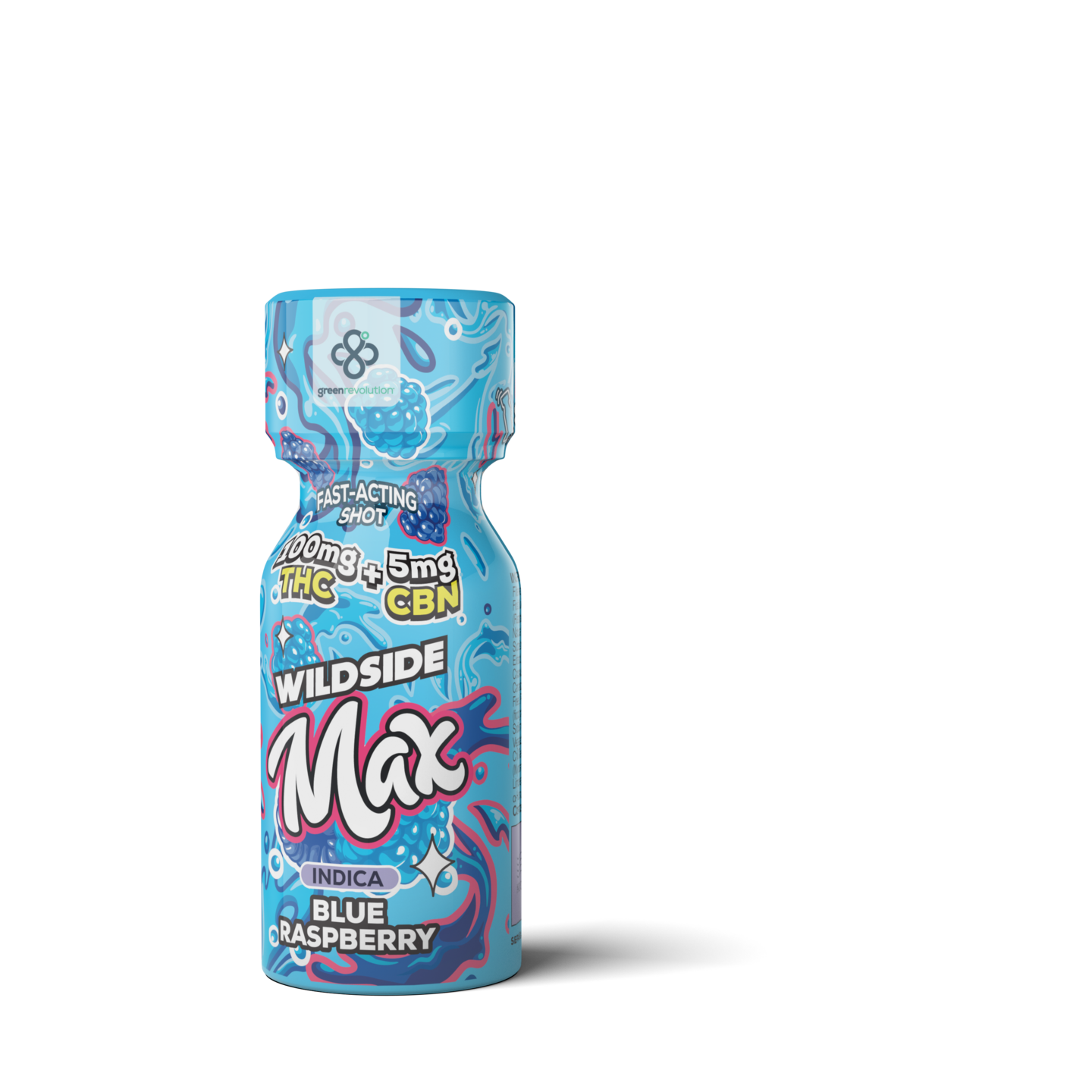 Wild Side 105mg Blue Raspberry Beverage Wildside Max Chill CBN - Craft  Cannabis Dispensary WA