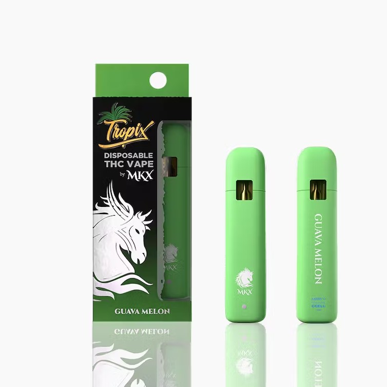 MKX Oil Co MKX TropiX Disposable: Guava Melon - Caroline's Cannabis  Dispensary
