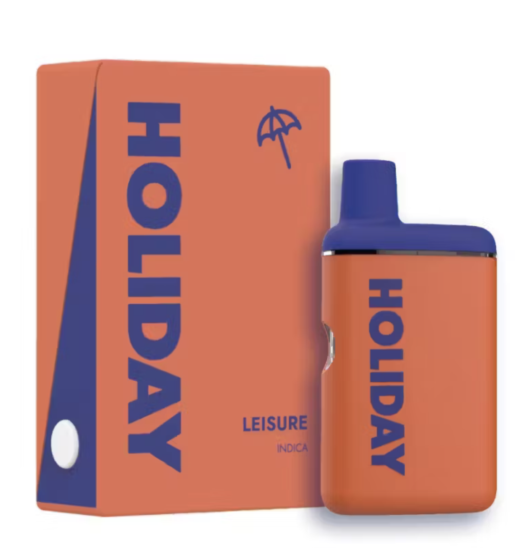 Holiday Leisure 1g H-Bar Vape - Roslindale Cannabis Company Dispensary in  Roslindale, MA