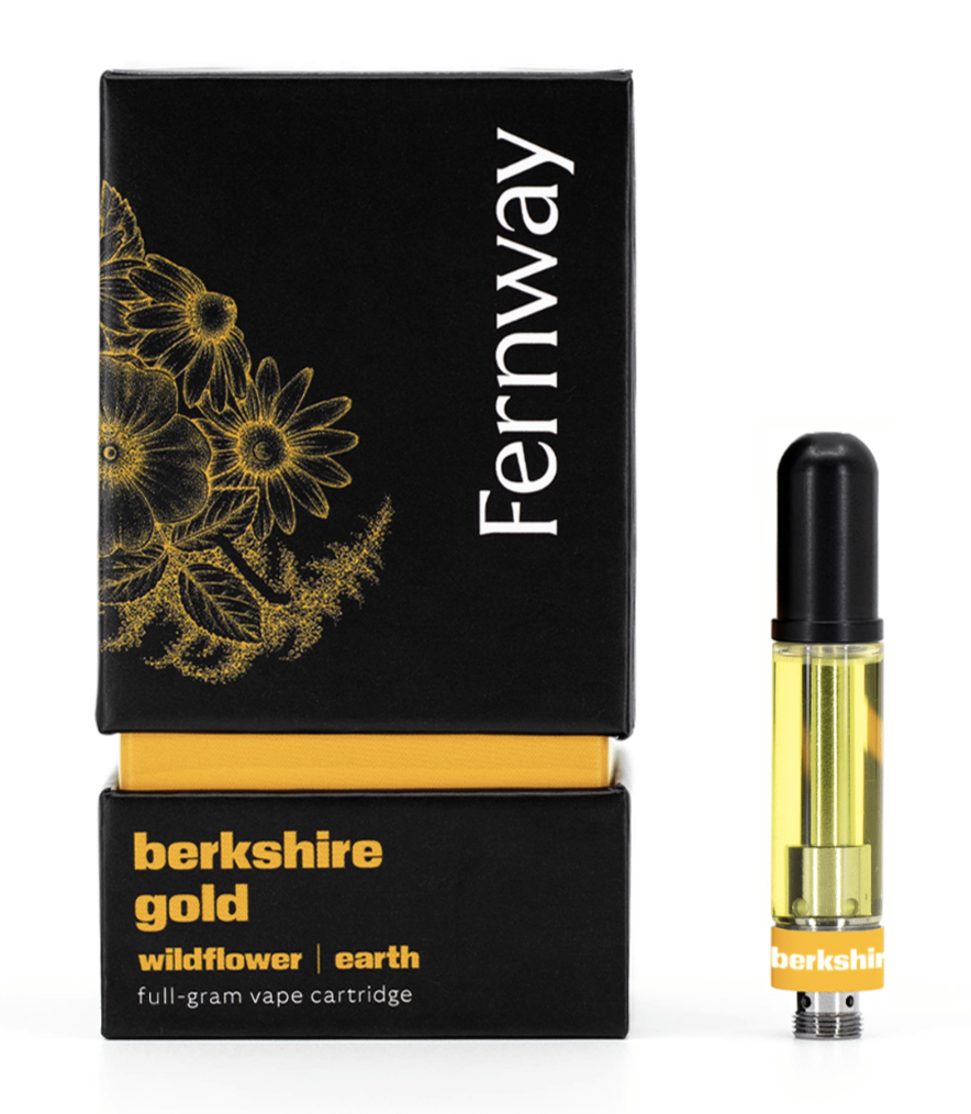 Fernway Berkshire Gold 1g Vape Cartridge - Roslindale Cannabis Company  Dispensary in Roslindale, MA