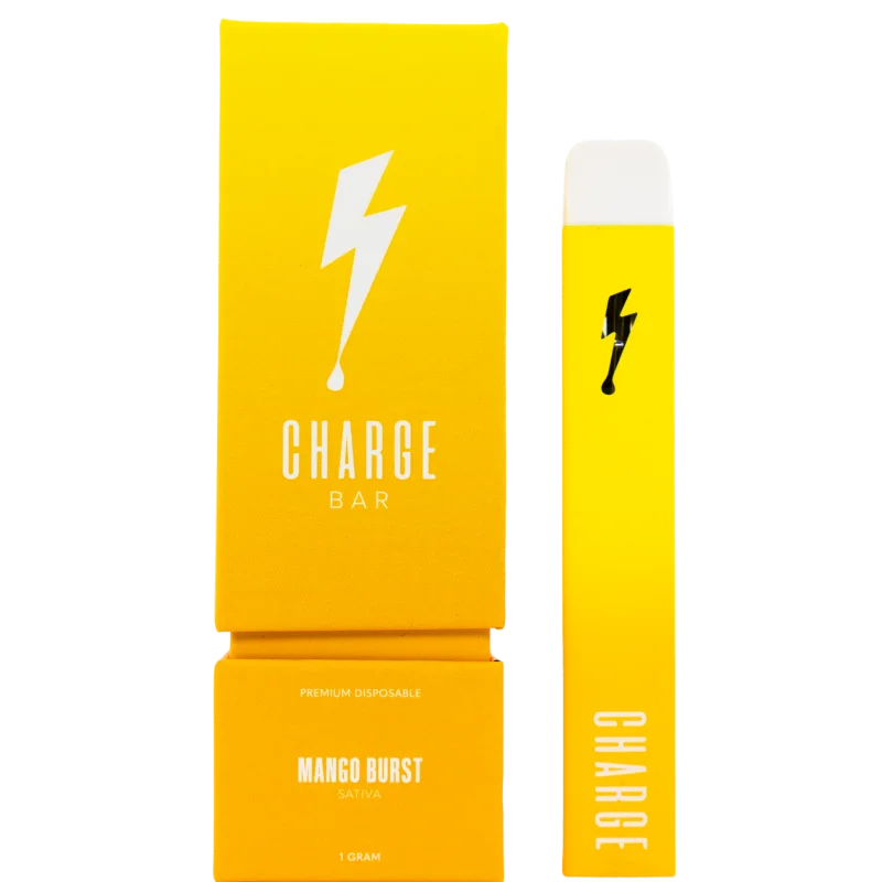 Charge Bar Charge Bar - Mango Burst (S) 1g Disposable: 88.5%