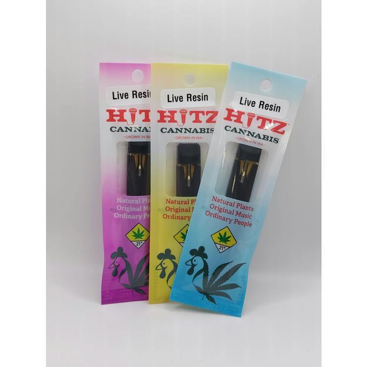 hitz disposable vape Hitz Live Resin 1g Grape Pie Cartridge Hitz Disposable Live Resin
