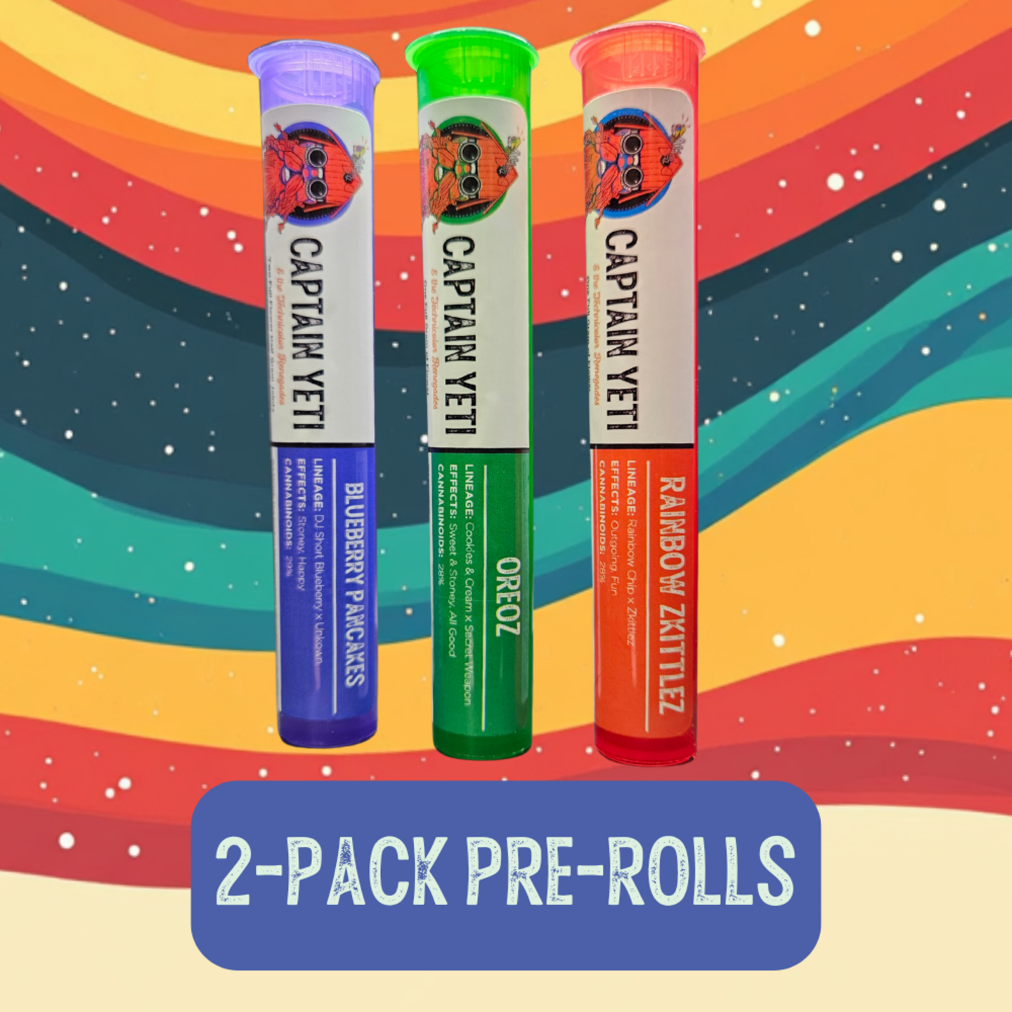 Mama J's Preroll Amnesia Lemon 2g 2pk (S) Mama J's - Uncle Ike's
