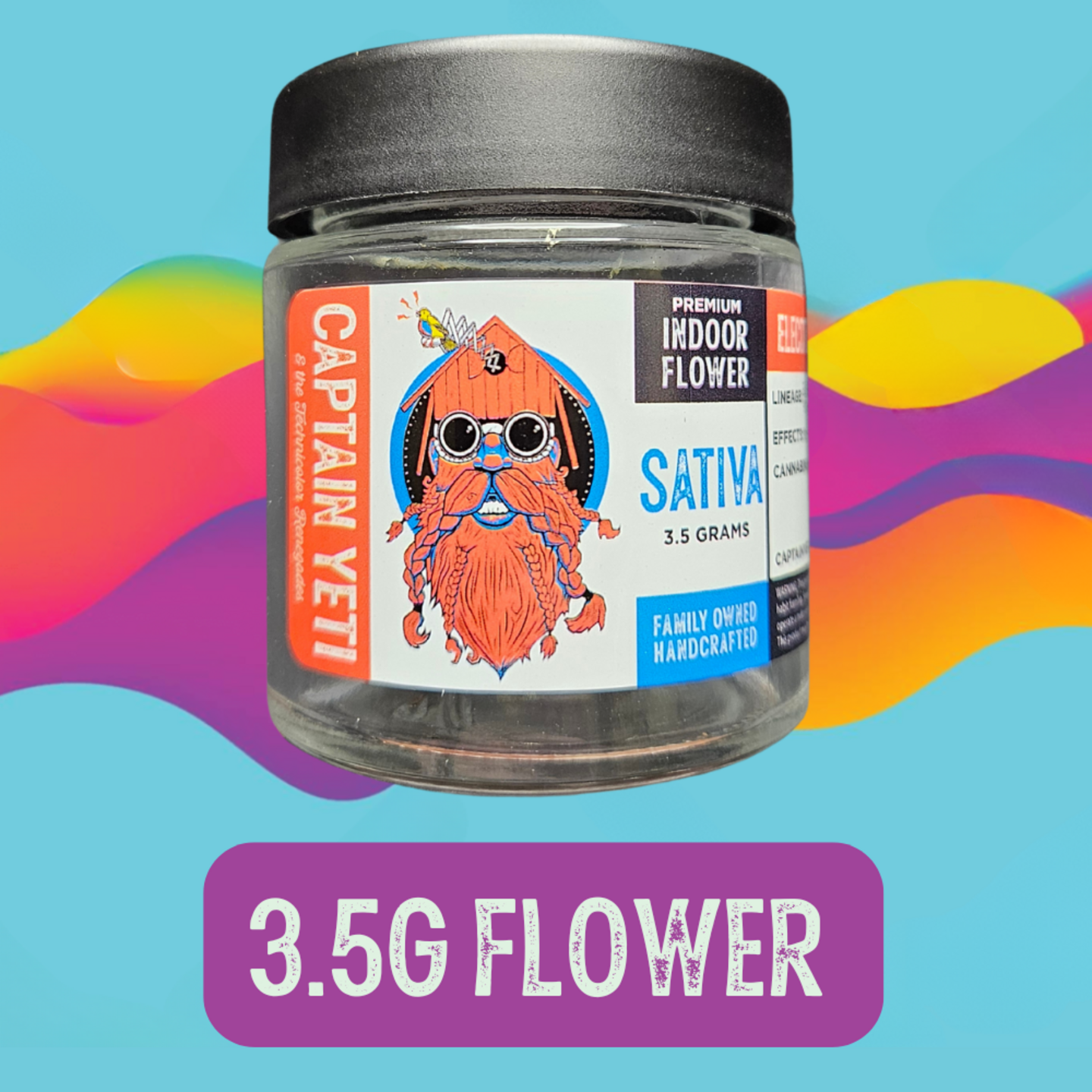 Captain Yeti Electric Waterslide 1g (S) Captain Yeti - Uncle Ike's