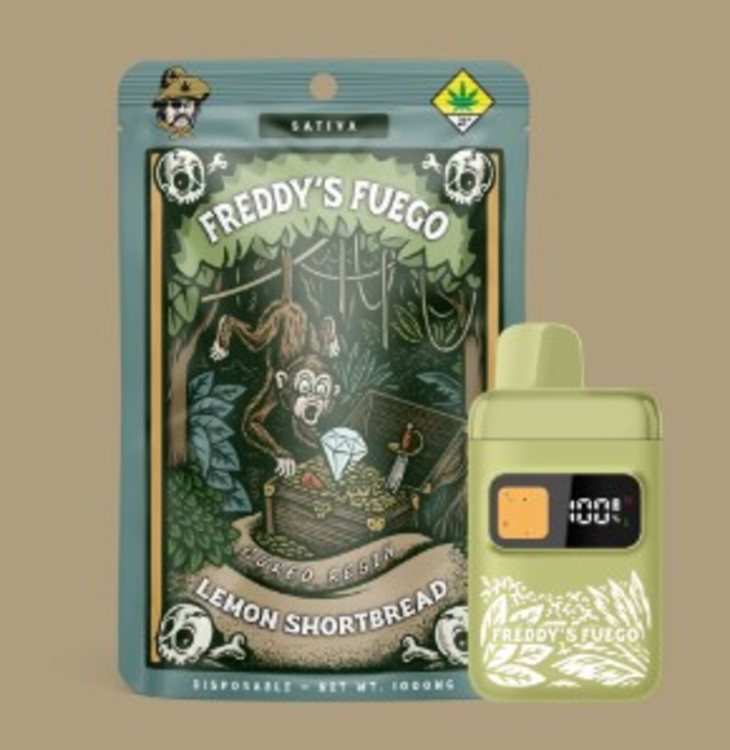 freddy's fuego disposable vape review Freddy's Fuego 1g Black Trop Cherry Cartridge Freddy's Fuego Cured Resin  Disposable