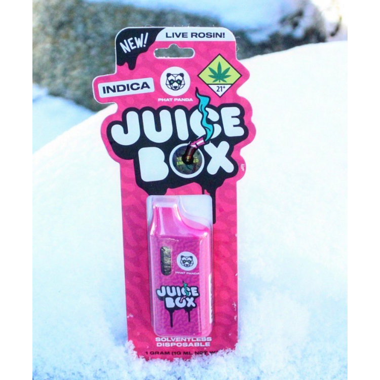 Juice Box 1g Trophy Wife Cartridge Juice Box Disposable Live Rosin