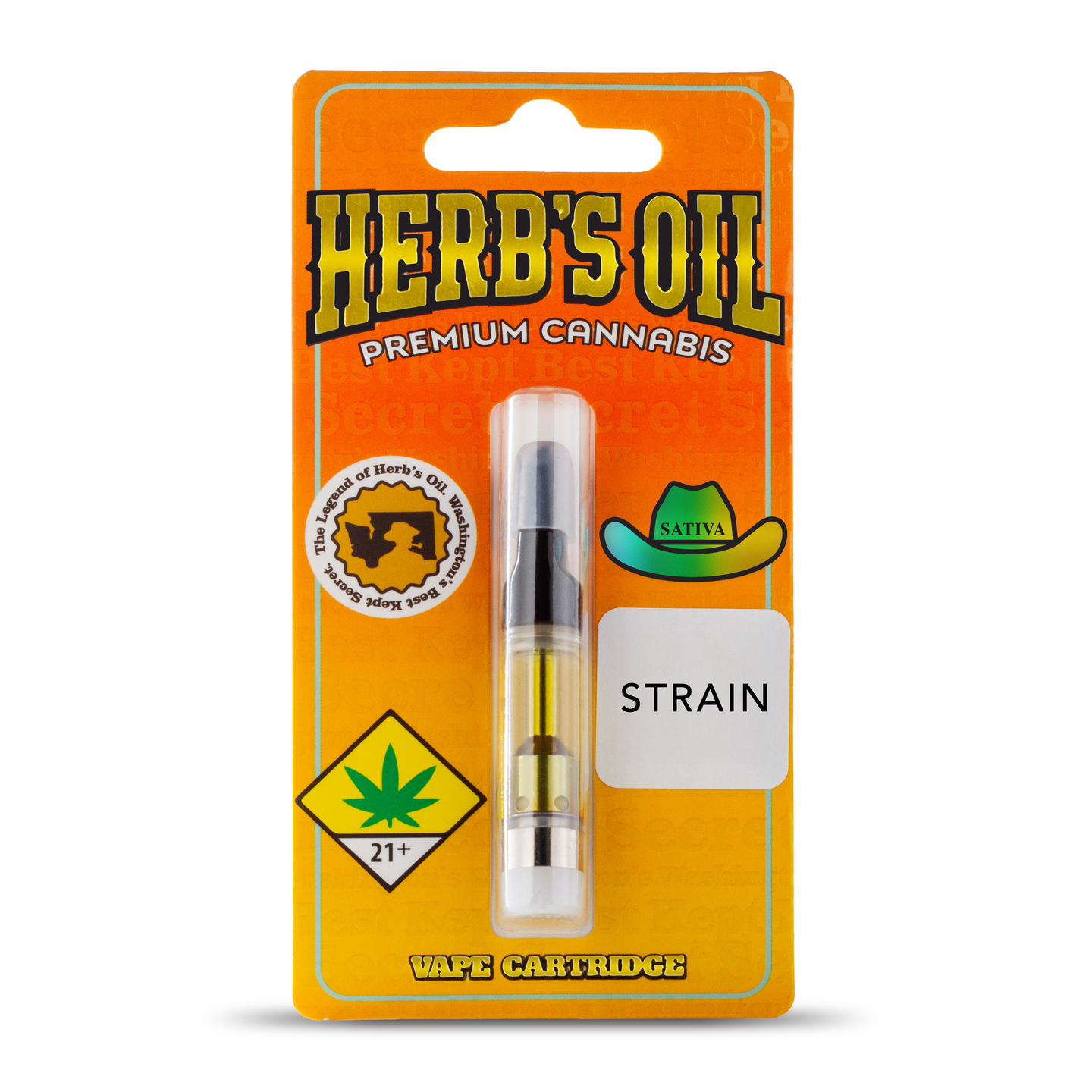 Herb's Oil 1g Green Crack Cartridge Herb's - Craft Cannabis Dispensary WA