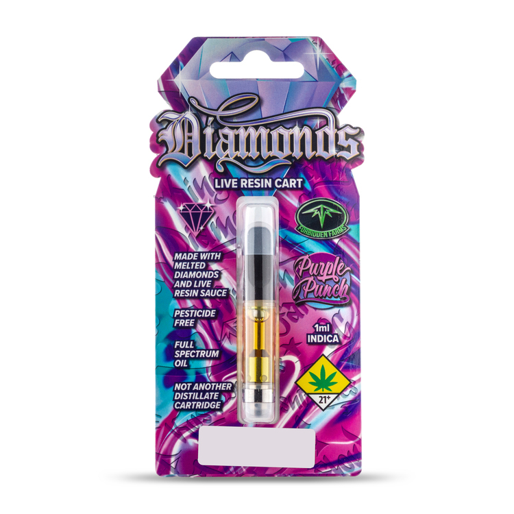 Forbidden Farms 1g Purple Punch Cartridge Forbidden Farms Live