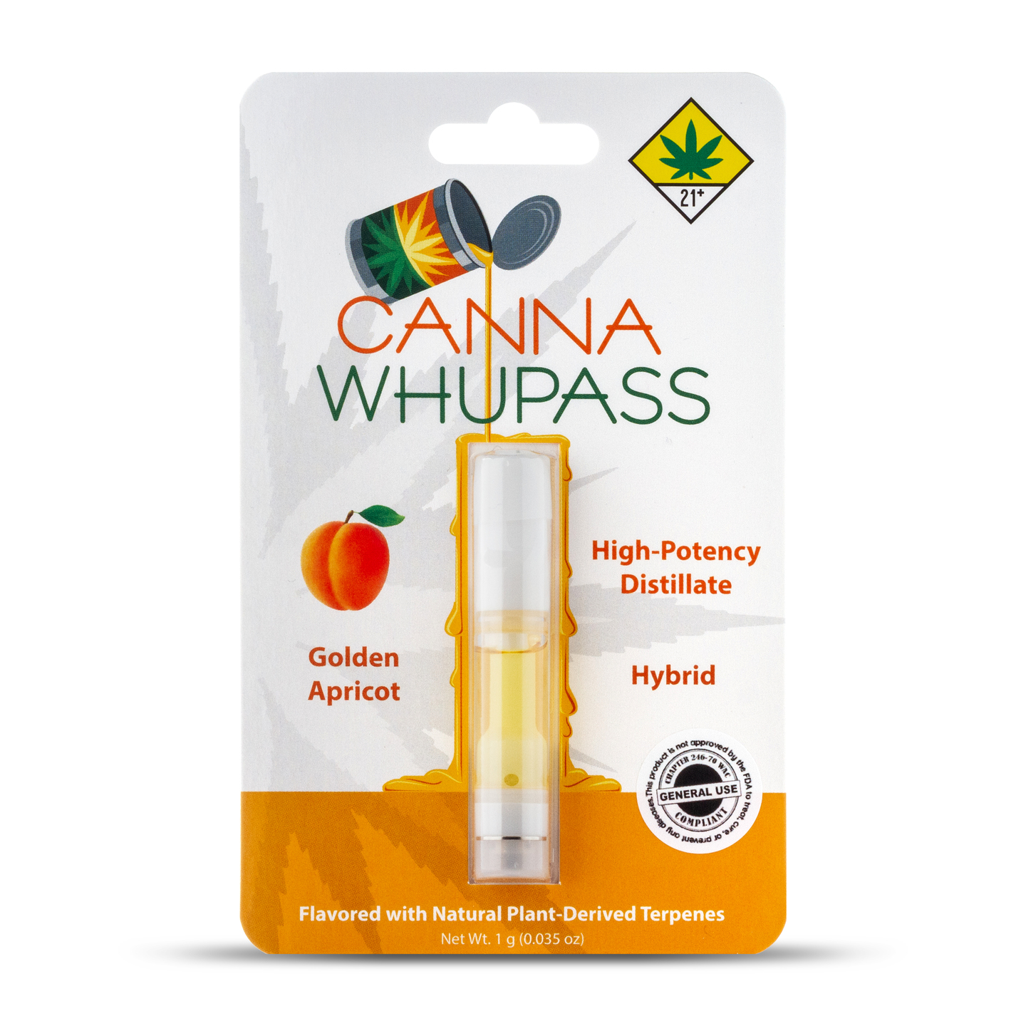 Canna Whupass 1g Tropical Trainwreck Cartridge Canna Whupass