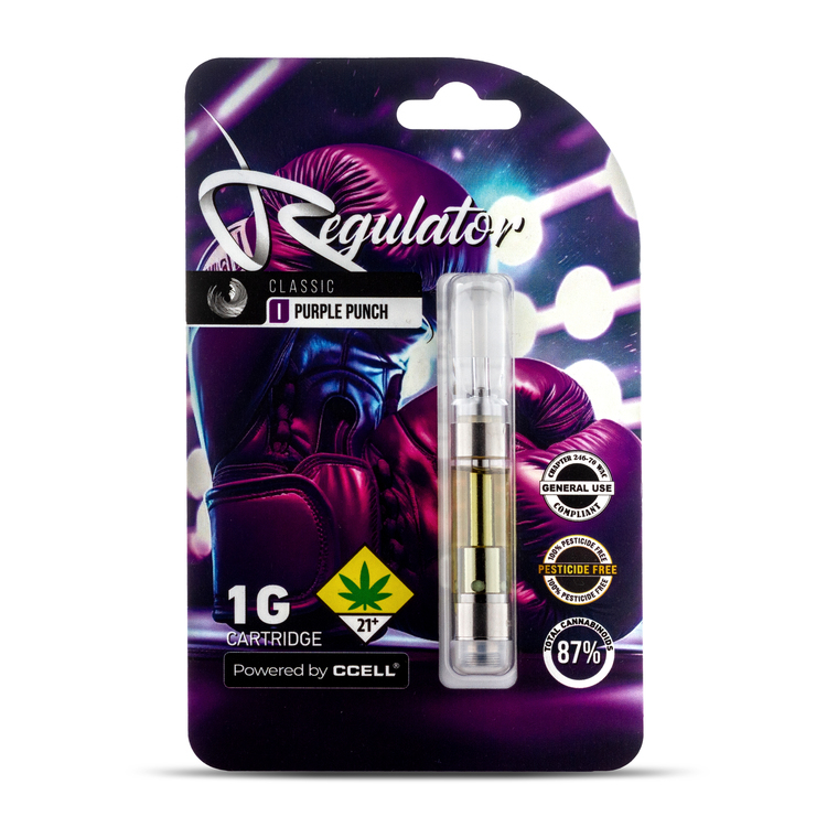 Regulator 1g Purple Punch Cartridge Regulator - Craft Cannabis