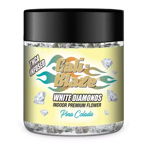 Cali-Blaze Cali-Blaze - White Diamond Flower - Pina Colada - 3.5 g