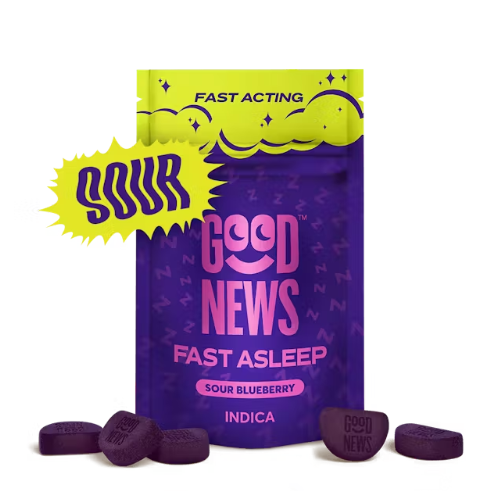 Good News Good News - Fast Asleep Sour Blueberry 20pk 5mg - 30 g