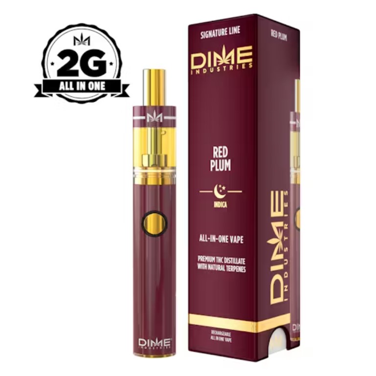 2 gram disposable vape thc Dime Industries Dime Industries - Red Plum Signature Line 2000mg All in Once Device - g Flavor:Mango Burst (Sativa) Cheap Disposable Vape Shop Nobleton Vuse Alto Pod Menthol