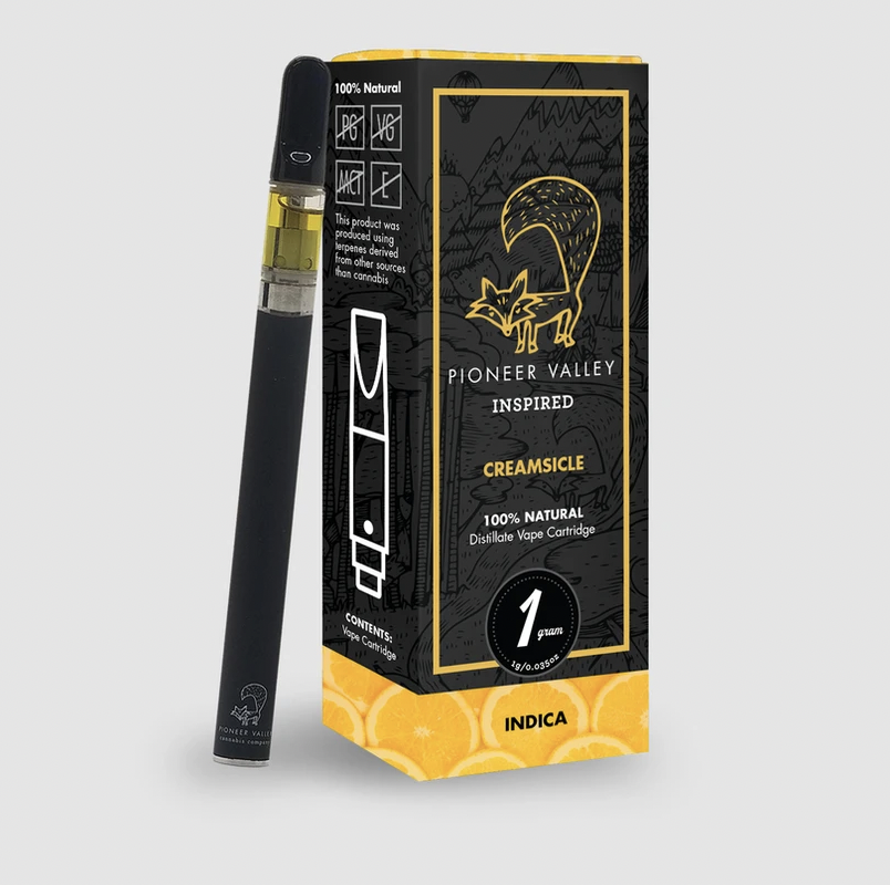 Pioneer Valley Creamsicle (I) 1g Vape | Pioneer Valley - Caroline's  Cannabis Dispensary