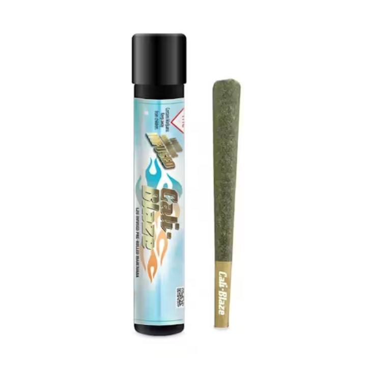 Cali-Blaze Cali-Blaze - Liquid Diamond Preroll - Blue Muffin - 1.2 g - Caroline's Cannabis Dispensary Cali-Blaze Cali-Blaze - Liquid Diamond Preroll - Blue Muffin - 1.2 g - Caroline's Cannabis Dispensary