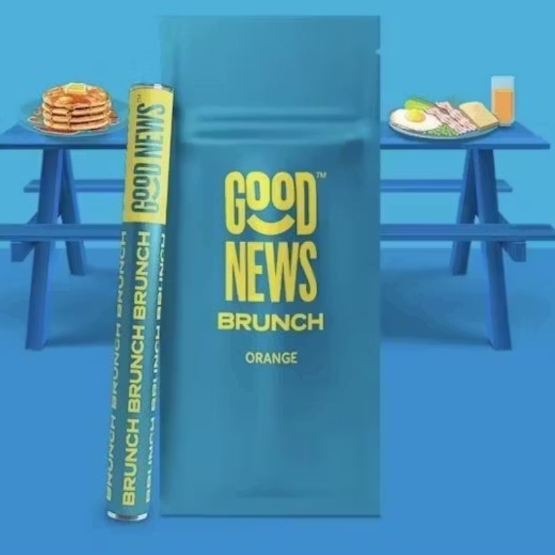 how to use good news disposable vape pen Good News - Brunch Orange - 1 g R and m legend 10k disposable vape box of 10 price Color:Strawberry Kiwi ICE Elfbar Nicotine Free: Complete