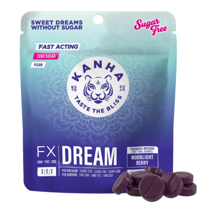Kanha Kanha Nano - Dreams: Moonlight Berry 1:1:1 - Zero Sugar