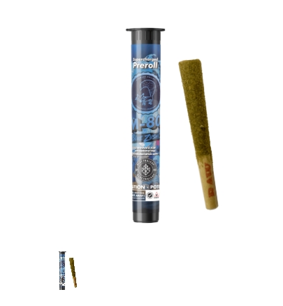 Pioneer Valley Blue Zushi (H) 1g M-80 Infused Pre-Roll | Pioneer Valley -  Caroline's Cannabis Dispensary