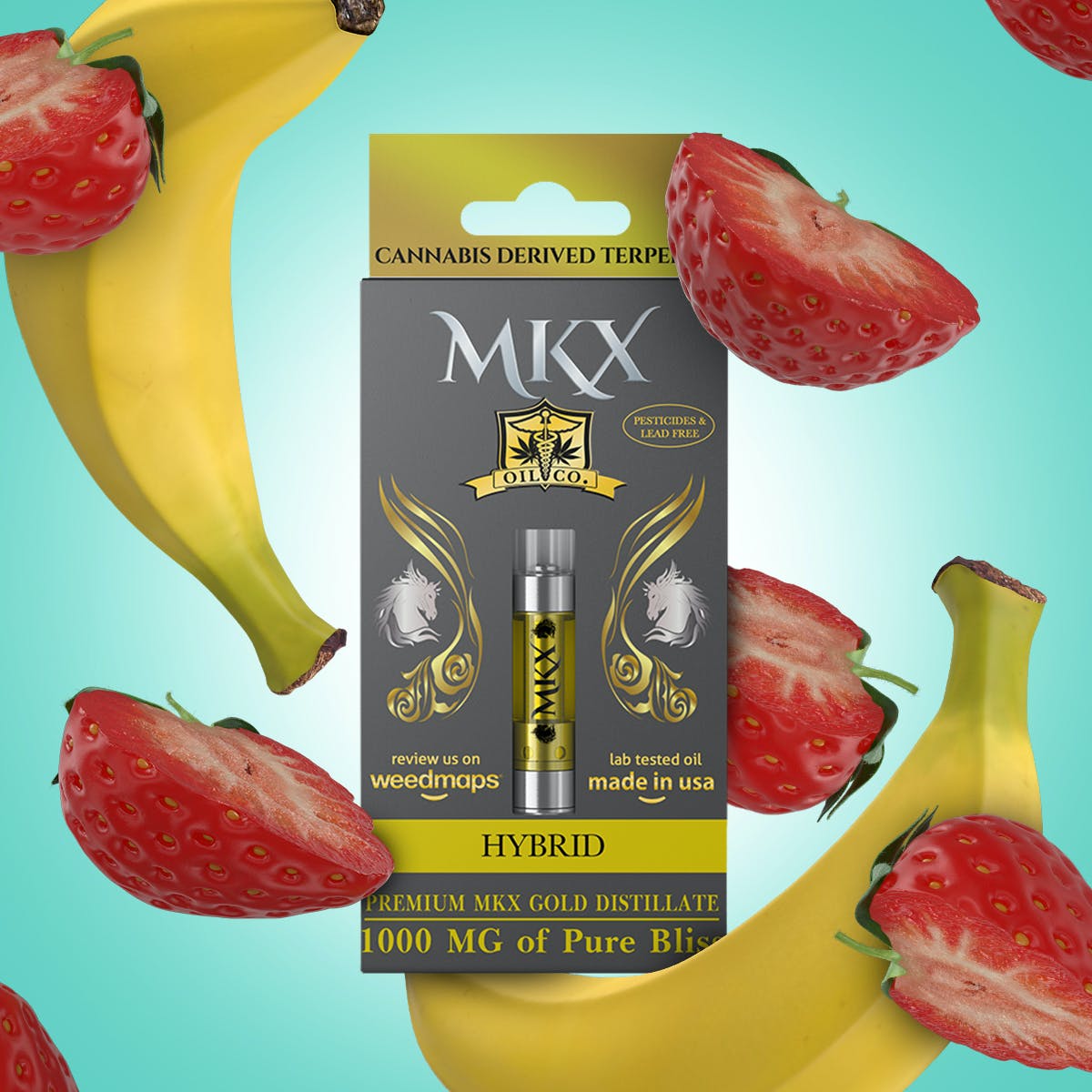 MKX Oil Co MKX Oil Co - Strawnana (I) Vape - 1 g - Caroline's Cannabis  Dispensary