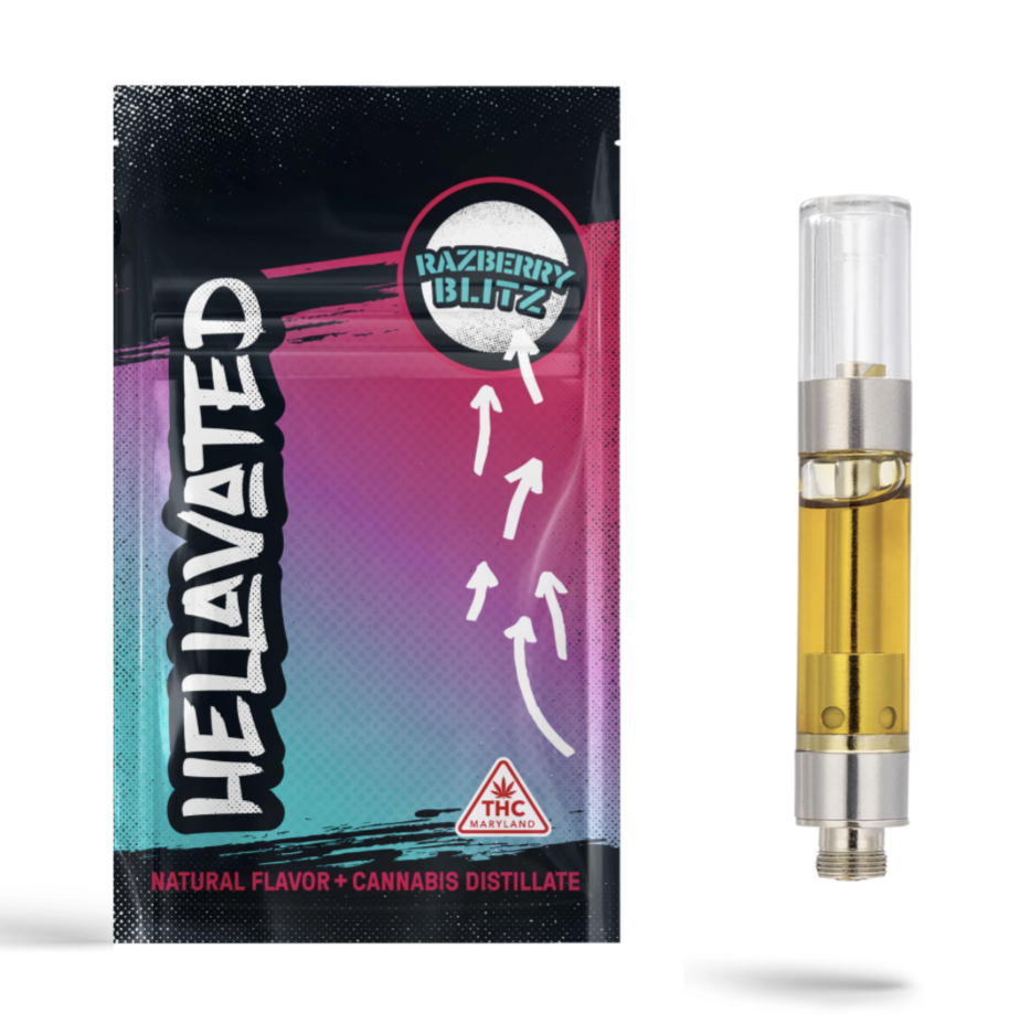 elf bar vape uk Shop Hellavated OG Mint Disposable Cloud Bar Vape Pen 1g main image 1