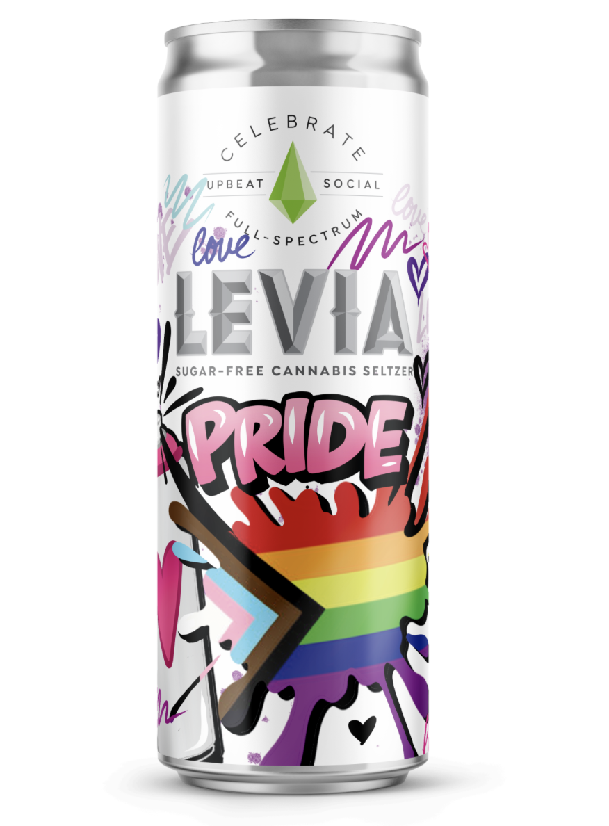 Levia Levia Celebrate PRIDE (H) Seltzer 5mg - Roslindale Cannabis
