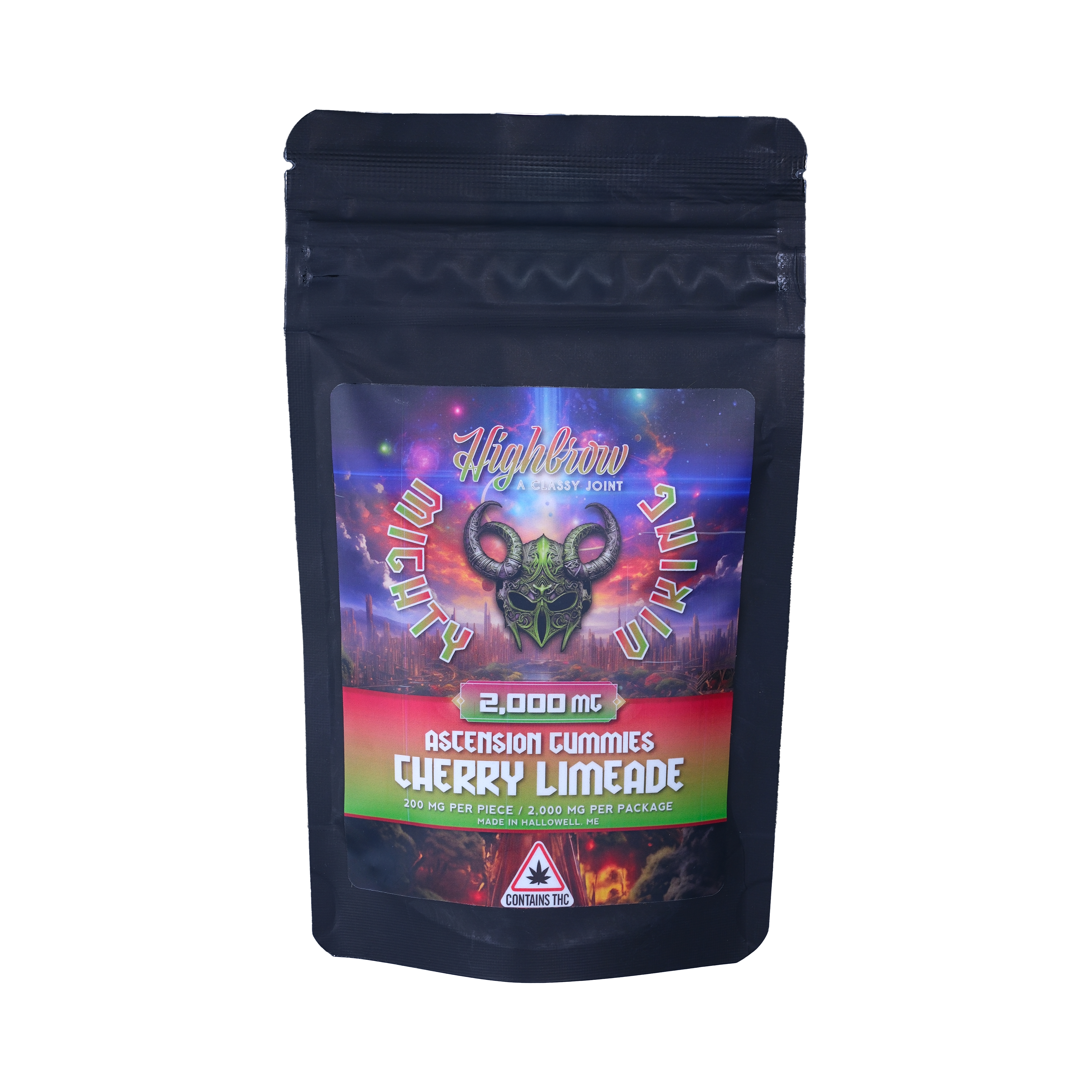 Highbrow Cherry Limeade Gummies - 2000mg - Green Truck Farms