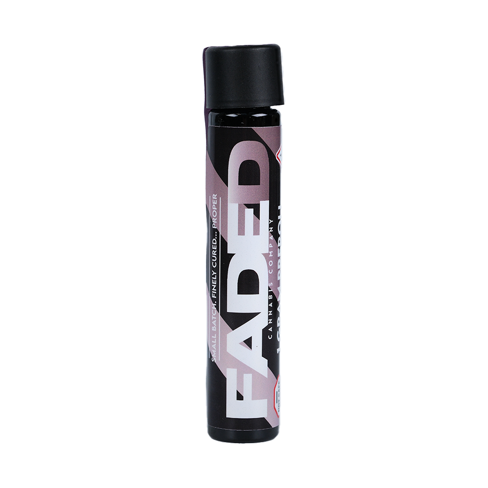 Faded Cannabis Co Pre-Roll: Subzero - 1g