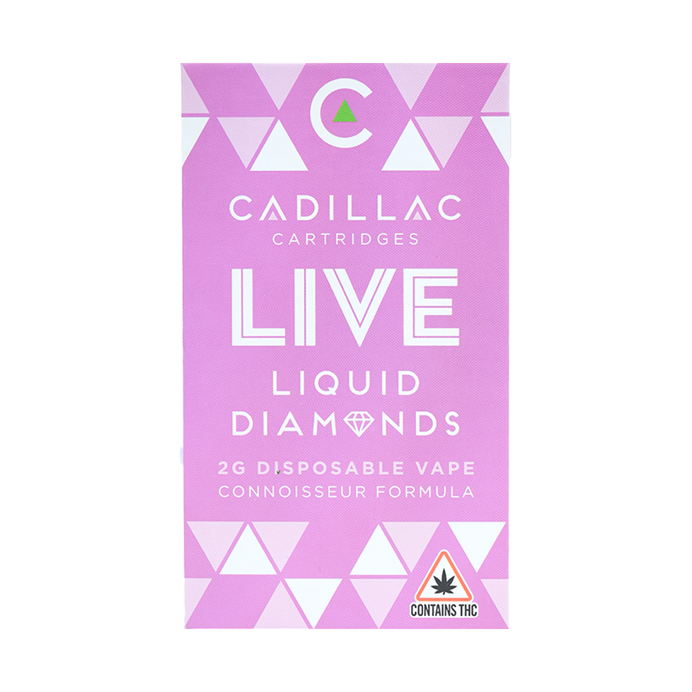 Cadillac Cannabis Strawberry Milk + Slurty Live Diamond Disposable - 2g -  Green Truck Farms Cannabis Dispensary in Maine