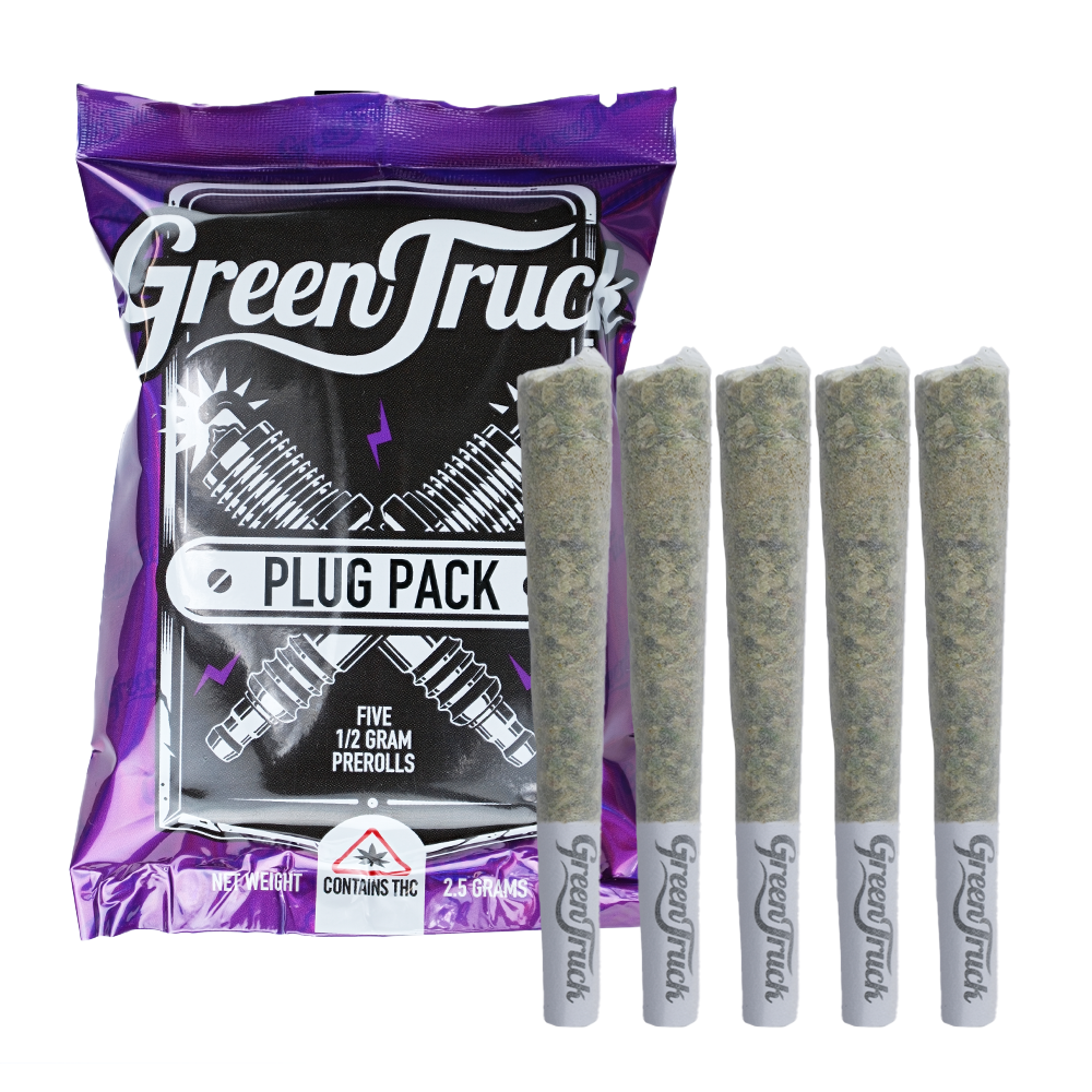 Green Truck Pre-Roll 5-Pack Minis: Permanent Marker - 2.5g - Green