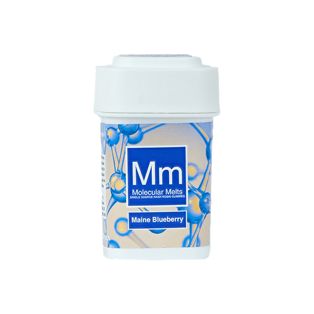 Elevated Green Maine Blueberry Molecular Melts - 200mg - Green