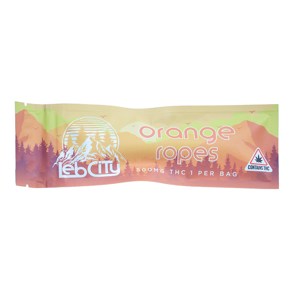 Leb City Orange Ropes - 500mg - Green Truck Farms Cannabis