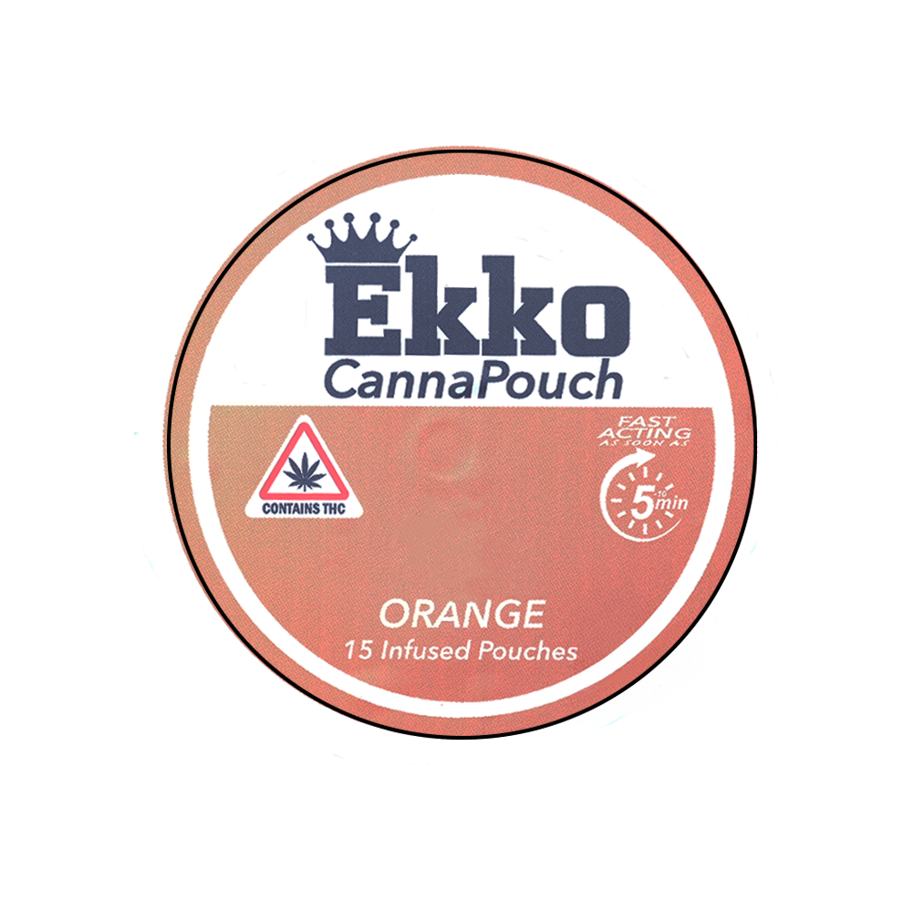 Ekko Essence CannaPouch: Orange 50mg - Green Truck Farms Cannabis