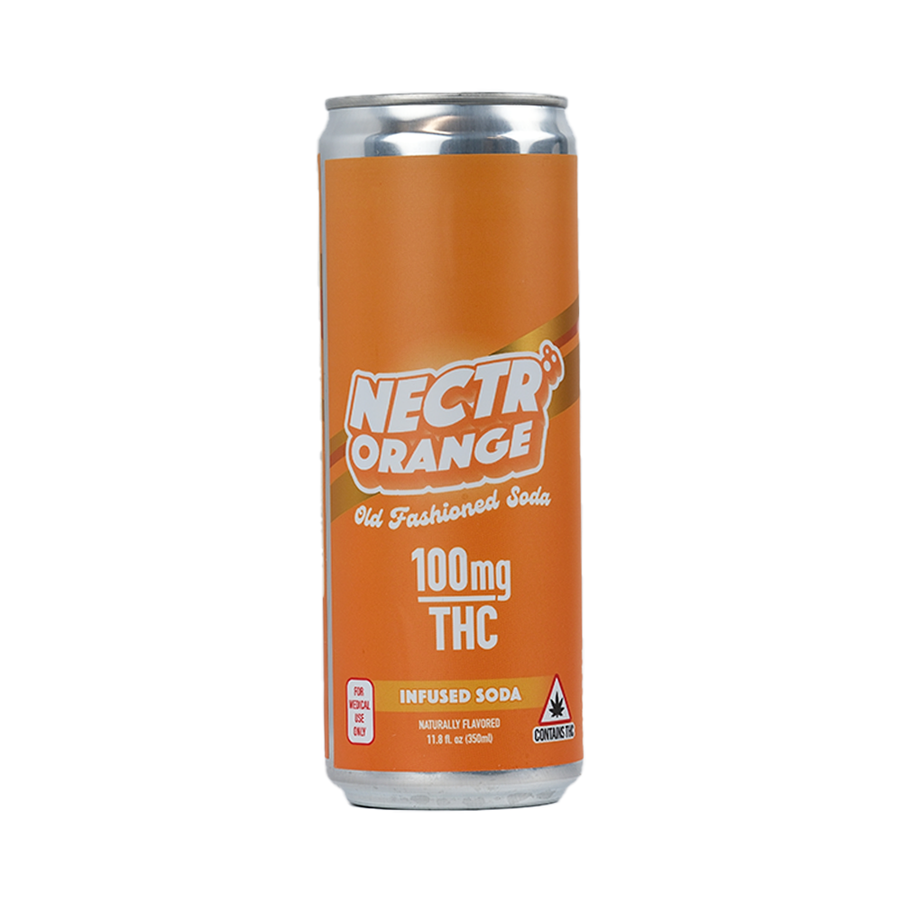 Nectr Orange Soda -100mg - Green Truck Farms Cannabis Dispensary