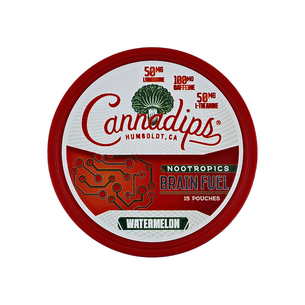 Cannadips CBD Pouches: Rebel Red Apple - 50 mg - Green Truck Farms