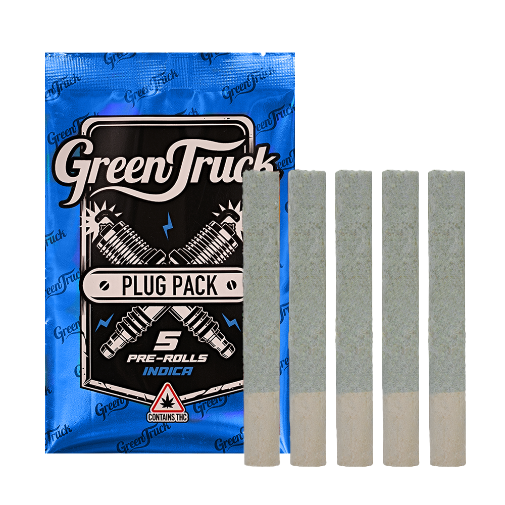 Green Truck Pre-Rolls 5-Pack Minis: Cherry Limeade Runtz – 2.5g