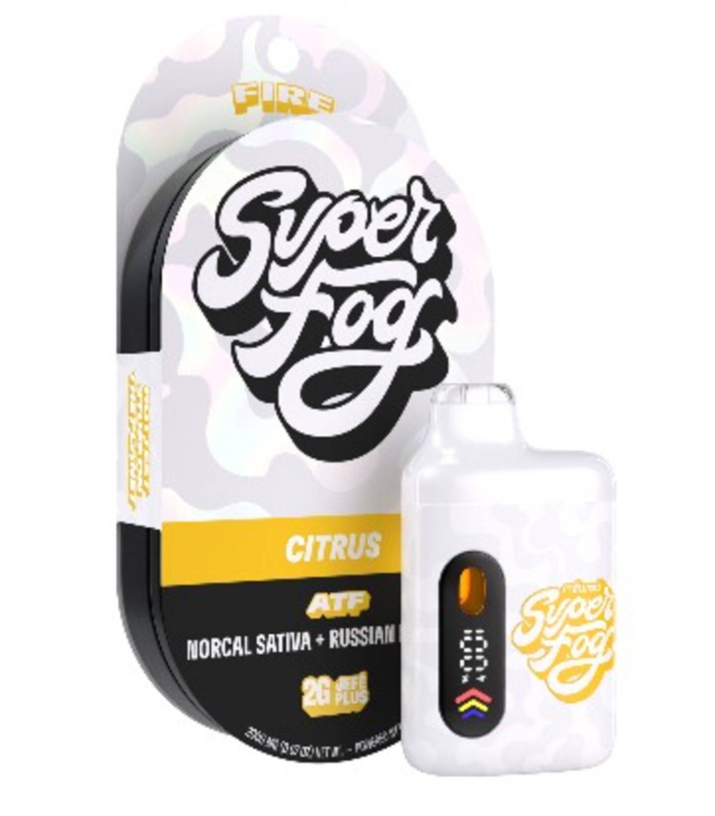 bluetooth vape disposable MFUSED SUPERFOG - FATSO - FIRE JEFE PLUS - 2G ALL-IN-ONE VAPE - 2 G - 2g |  Vaporizers | MFUSED SUPERFOG | State of Mind Dispensary​ (Rec) main image 1