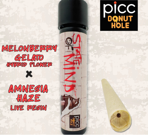 PICC Melonberry Gelato x Amnesia Haze Live Resin | State of Mind