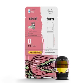 turn Silver Lemon Haze | Live Resin Pod | 1g - The Daily Green