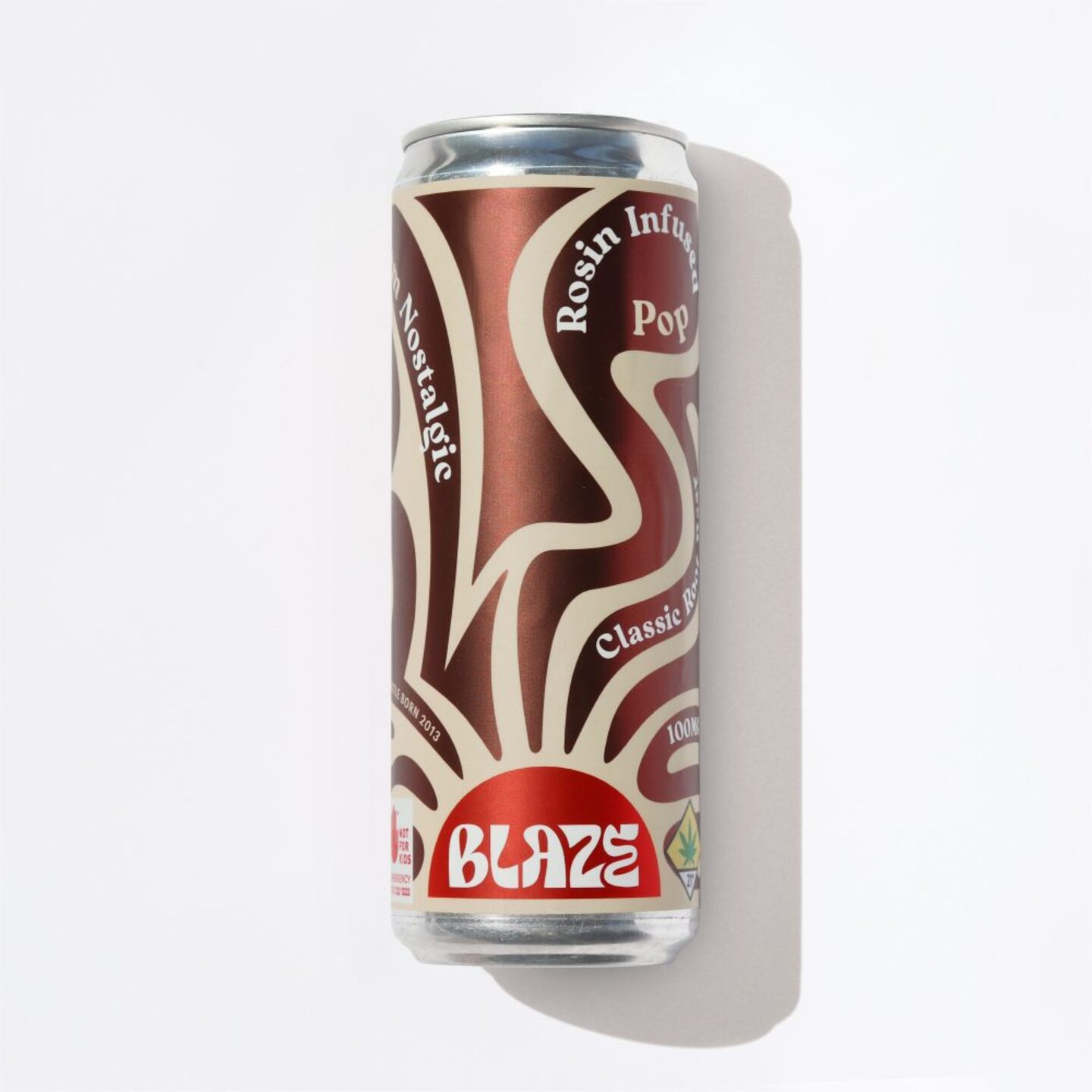 Blaze Blaze Soda - 100mg - Orange Cream - Rosin - Floyd's Cannabis