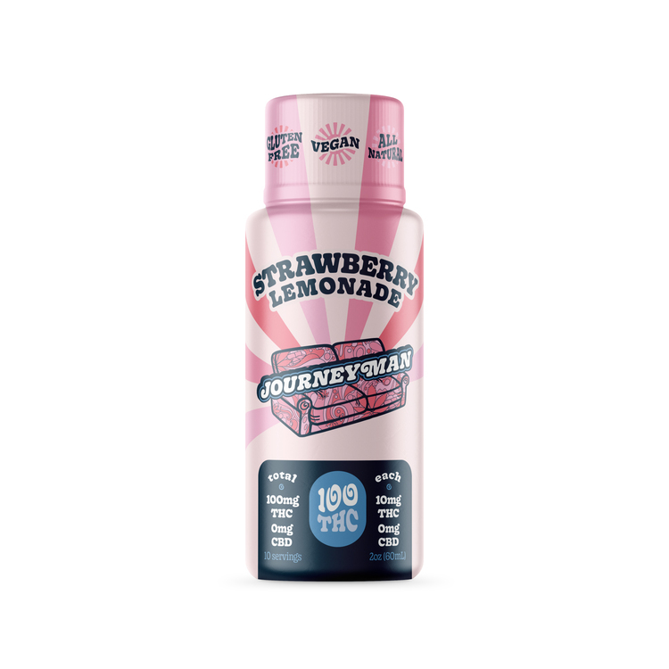 Journeyman Strawberry Lemonade Shot - 100mg - Journeyman - Floyd's