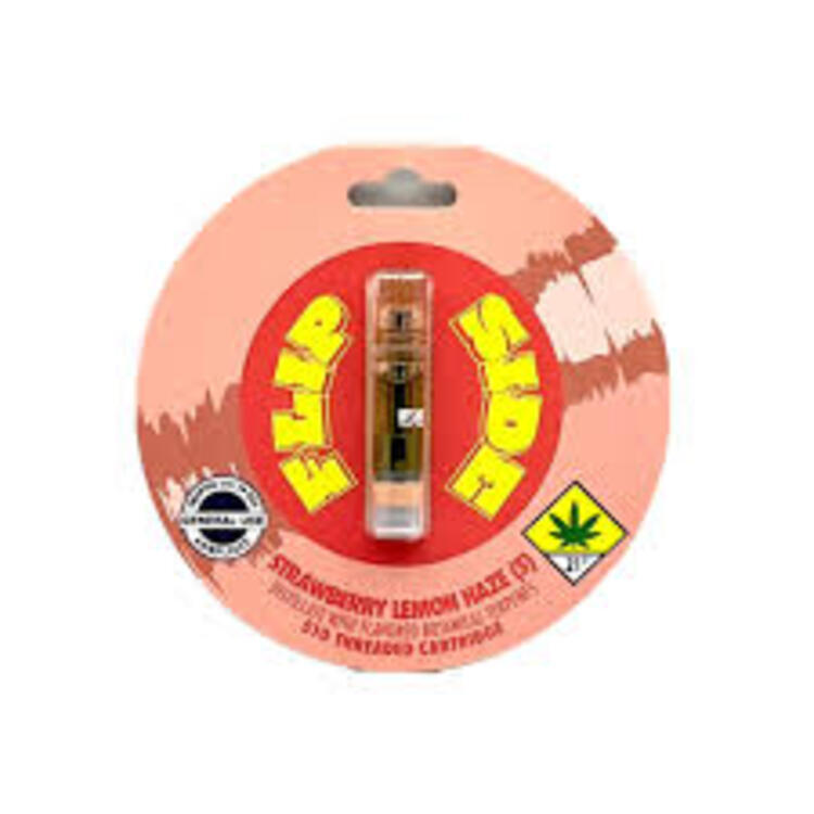 Flipside Strawberry Lemon Haze - 1g - Cartridge - Flipside by Plaid Jacket  - Floyd's Cannabis Dispensary in WA