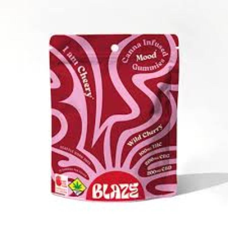 Blaze Wild Cherry - 500mg - 2:2:1 - CBG - Blaze Gummy - Floyd's