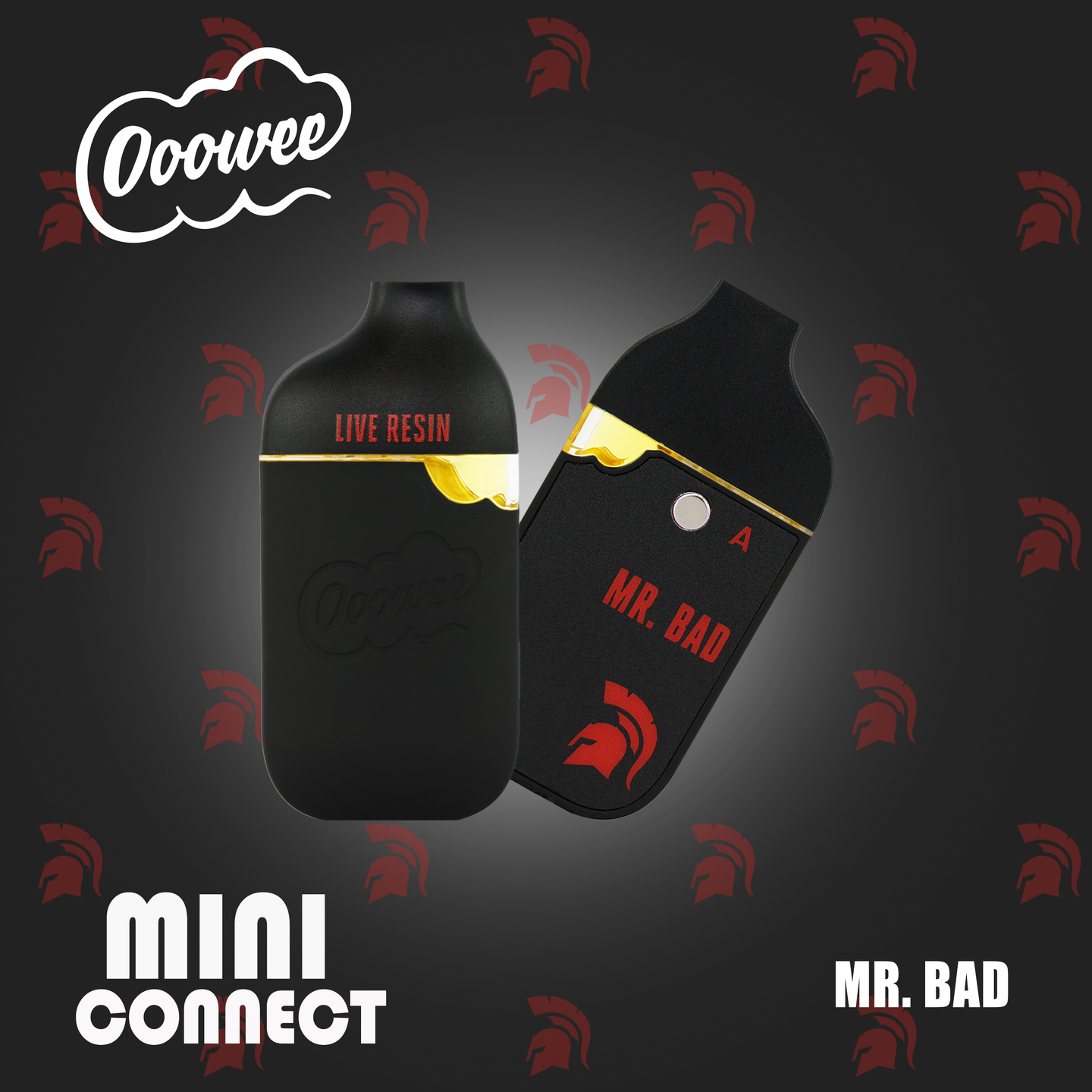 elfbar nachfüll pod läuft aus Ooowee Mr. Bad - 1g - Live Resin All-In-One Vape - A Side - Ooowee